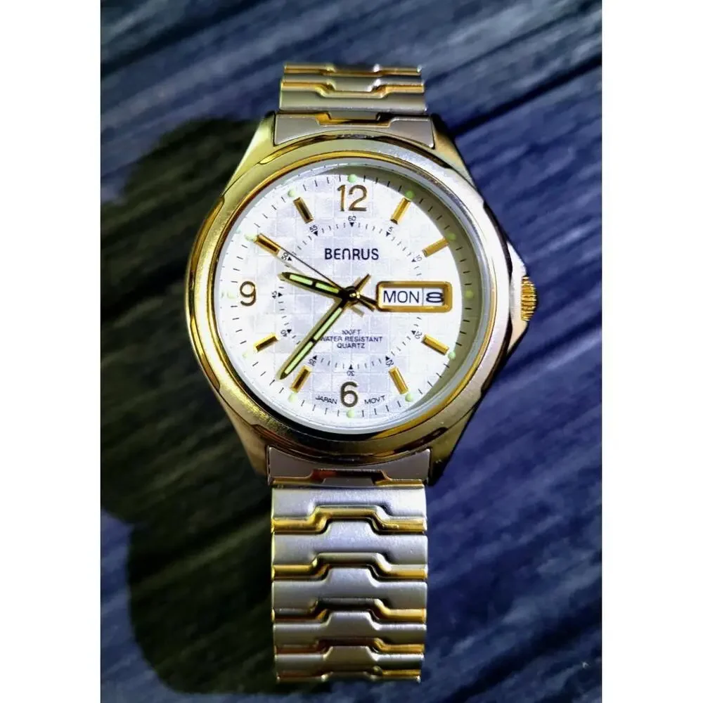 Rare Condition Vintage Benrus Mens Dress Watch‎ New in Box